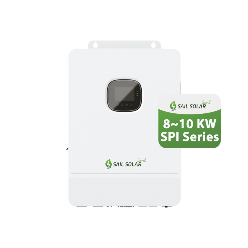 Inversor monofásico SPI-8K-UP de 8KW de la serie SPI residencial solar de vela fuera de la red