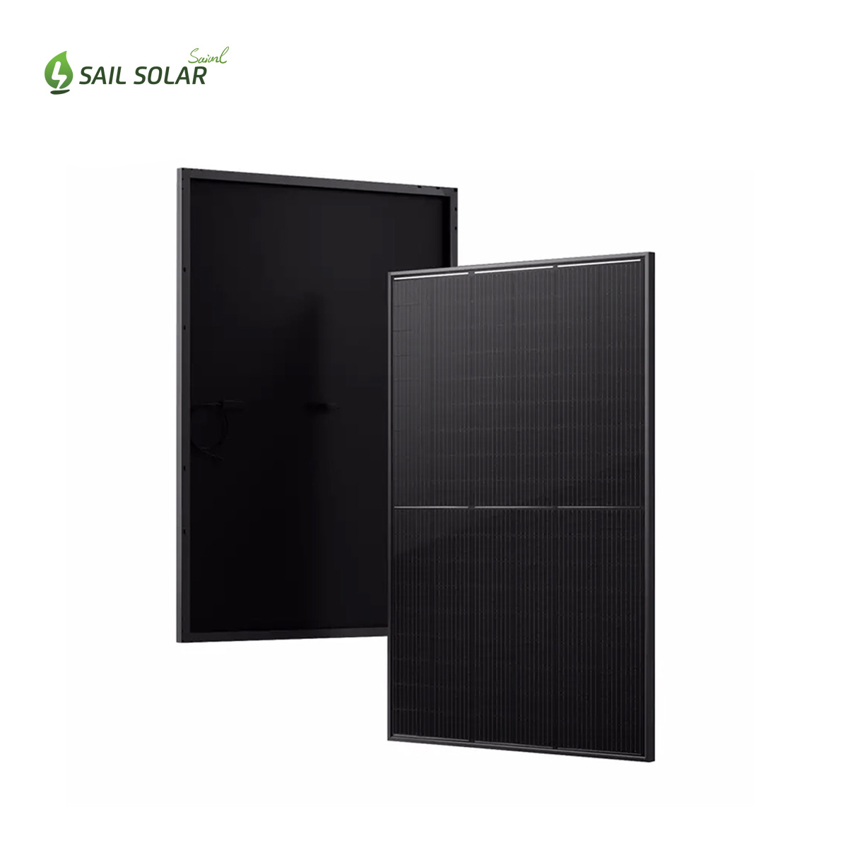 All Black Solar Panels