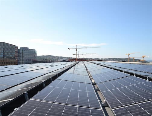 Sistema solar de 700 kW en Noruega